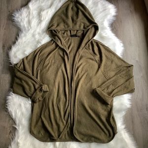 Urban outfitters  oversized hooded fleece cardigan